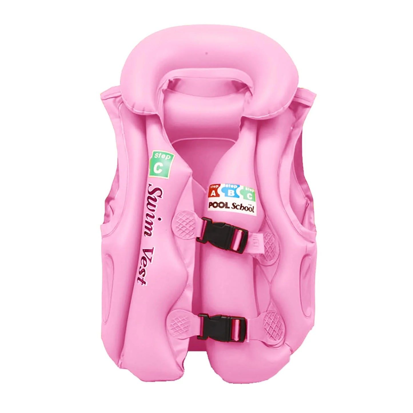 Chaleco Seguridad Inflable Flotador Niños Salvavidas Talla S