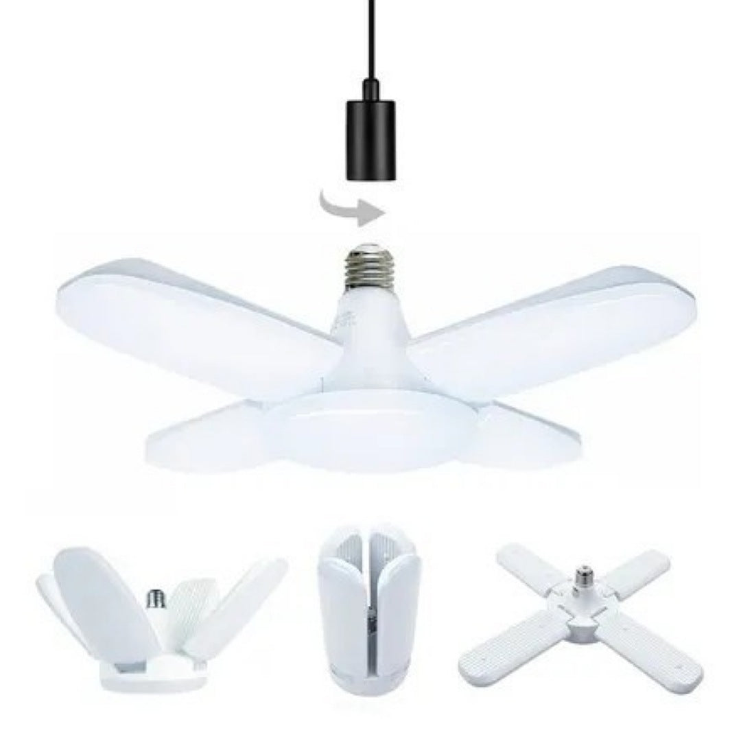 Ampolleta Led 60w Angulo Ajustable 4 Aspas 4+1 Ampolletas Xl