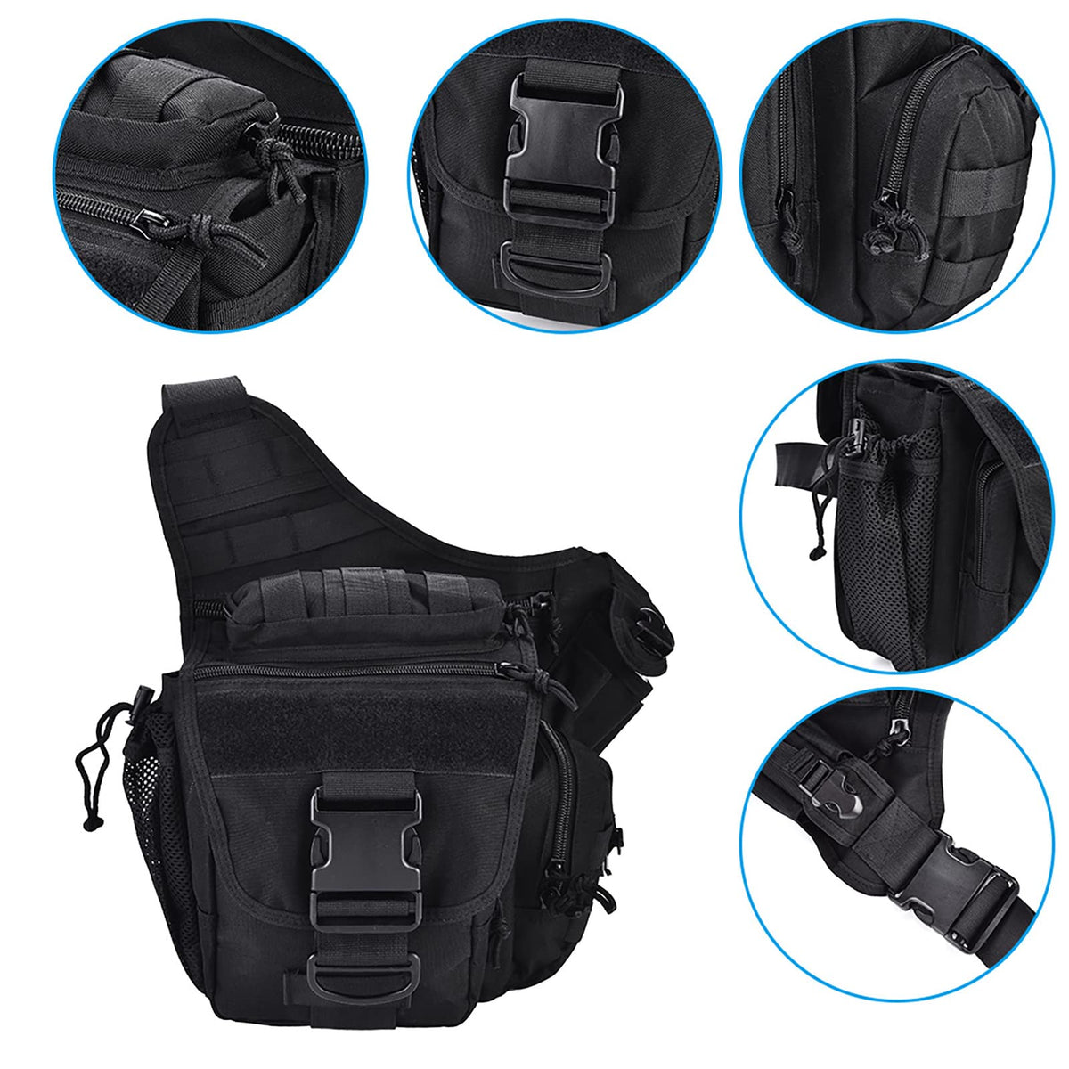 Bolso Táctico Para Senderismo Pechera Táctica Multifuncional