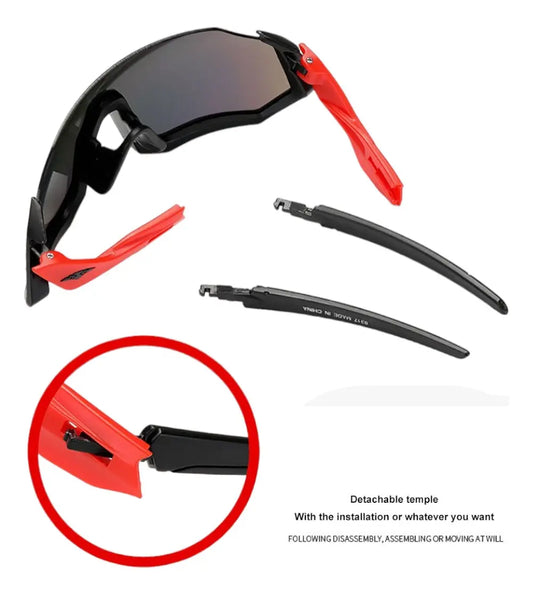Lentes Polarizados Uv400 Sin Marco Frontal Ciclismo Outdoor