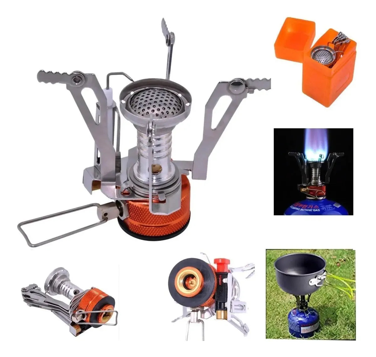 Cocina De Gas De Camping Al Aire Libre Cocina 3000w