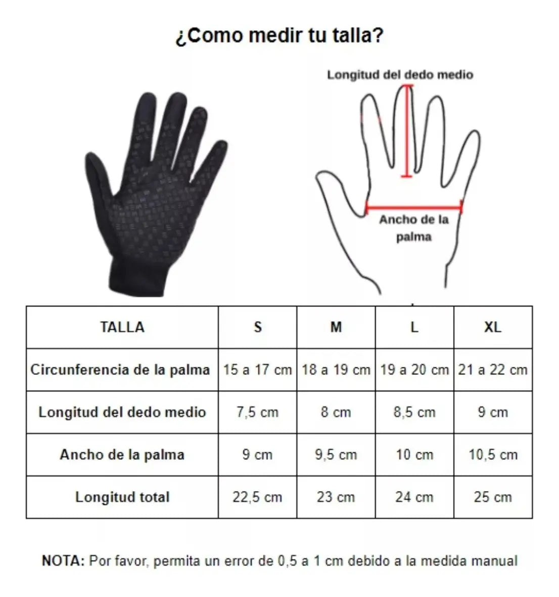Guantes De Invierno Para Pantalla Táctil