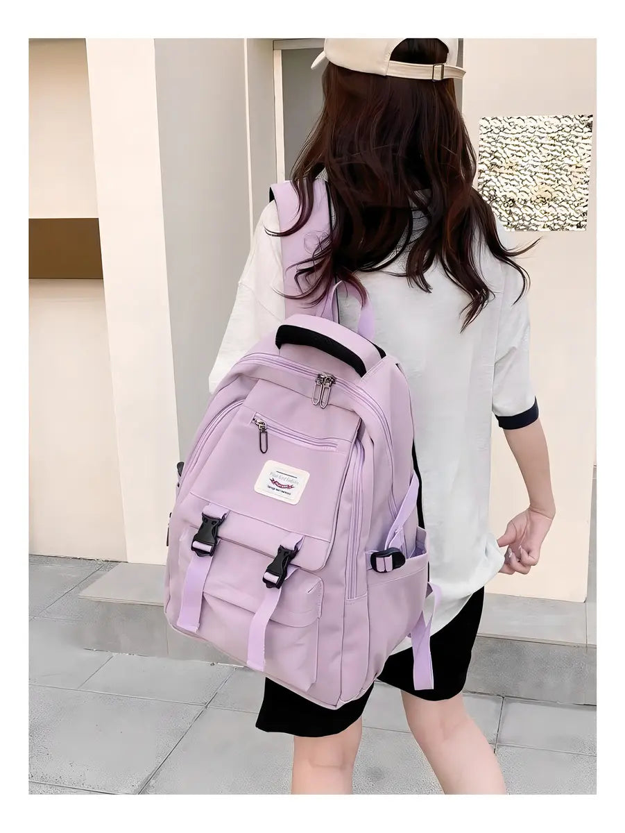 Mochila Bolso Escolar Juvenil Impermeable Gran Capacidad 40L