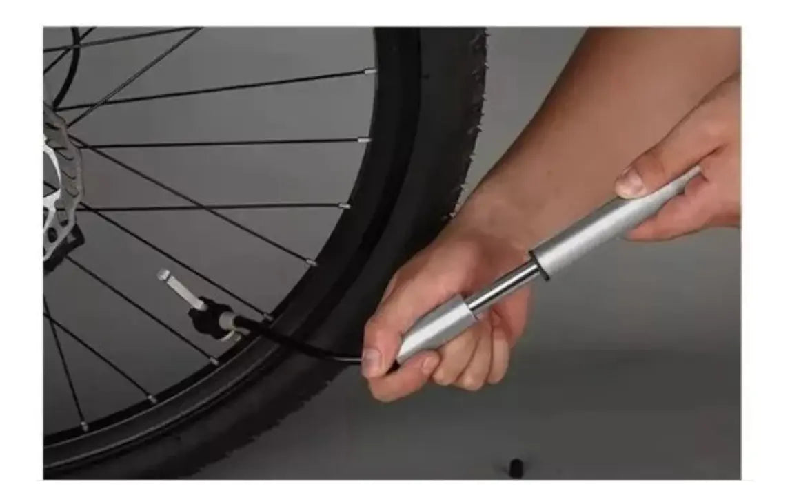 Mini Bombín Inflador Bicicleta Aluminio 120psi 8bar