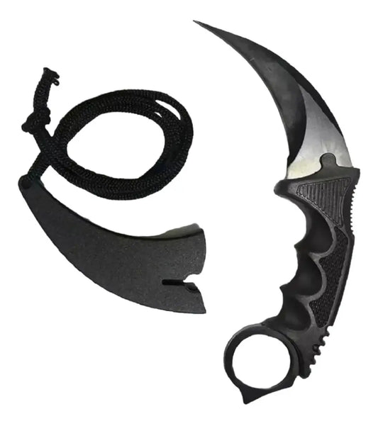 Pack X2 Cuchillo Tactico Militar Cuchillo Karambit Caza Krm