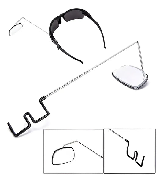 Espejo Retrovisor Básico De Lentes Para Ciclista 360 Grados