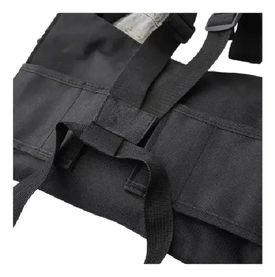 Chaleco Bolso Pecho Porta Radio Táctico Hip Hop Multiuso