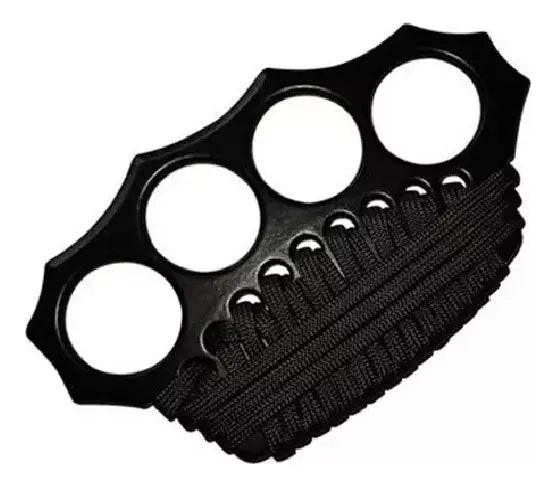 Kit Defensa Personal Bastón Retráctil Luma + Manoplas Acero