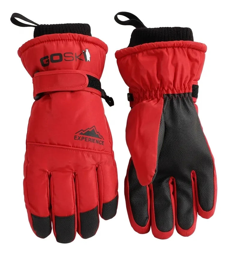 Guantes De Invierno Impermeables Cálidos Con Forro Polar