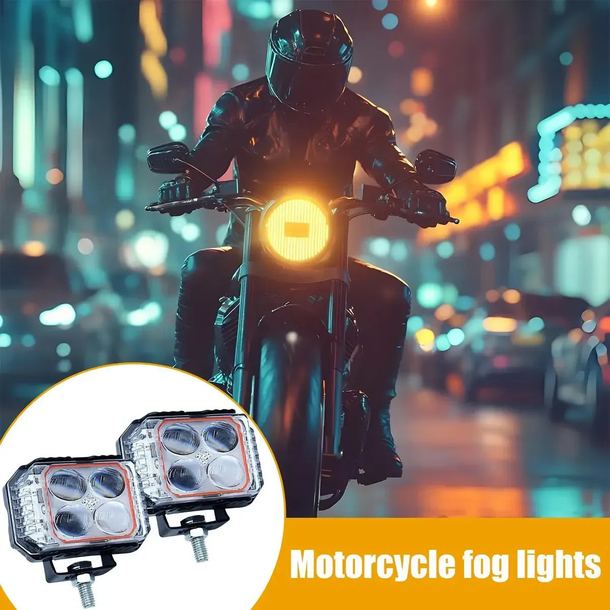 Barras Led Luces Auxiliares Para Moto