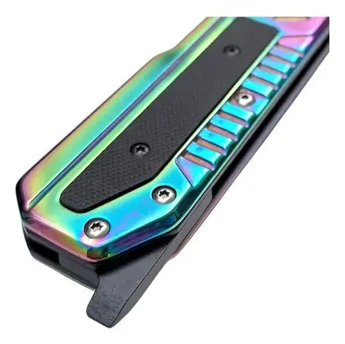 Cuchillo Navaja Browning Acero Tornasol Rompe Vidrio