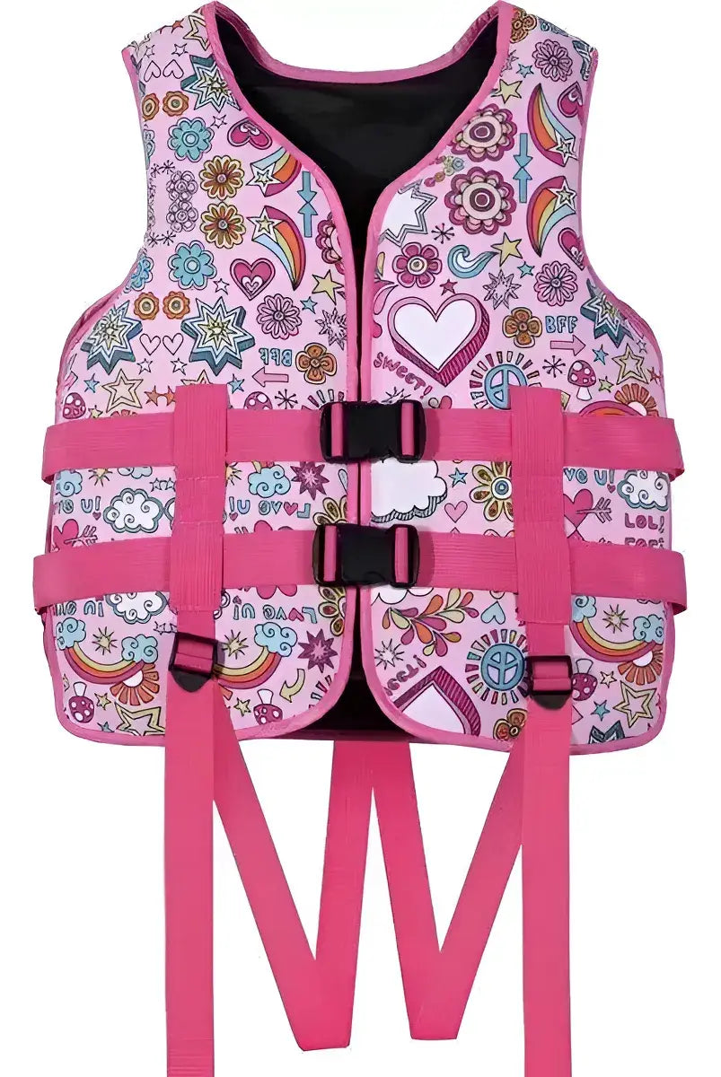 Chaleco Deportivo Flotador Salvavidas Para Niños Y Niñas