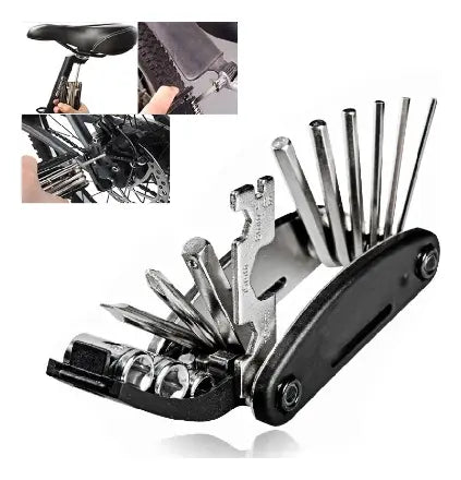 Kit De Herramientas Con Bombin Para Bicicleta Ciclismo