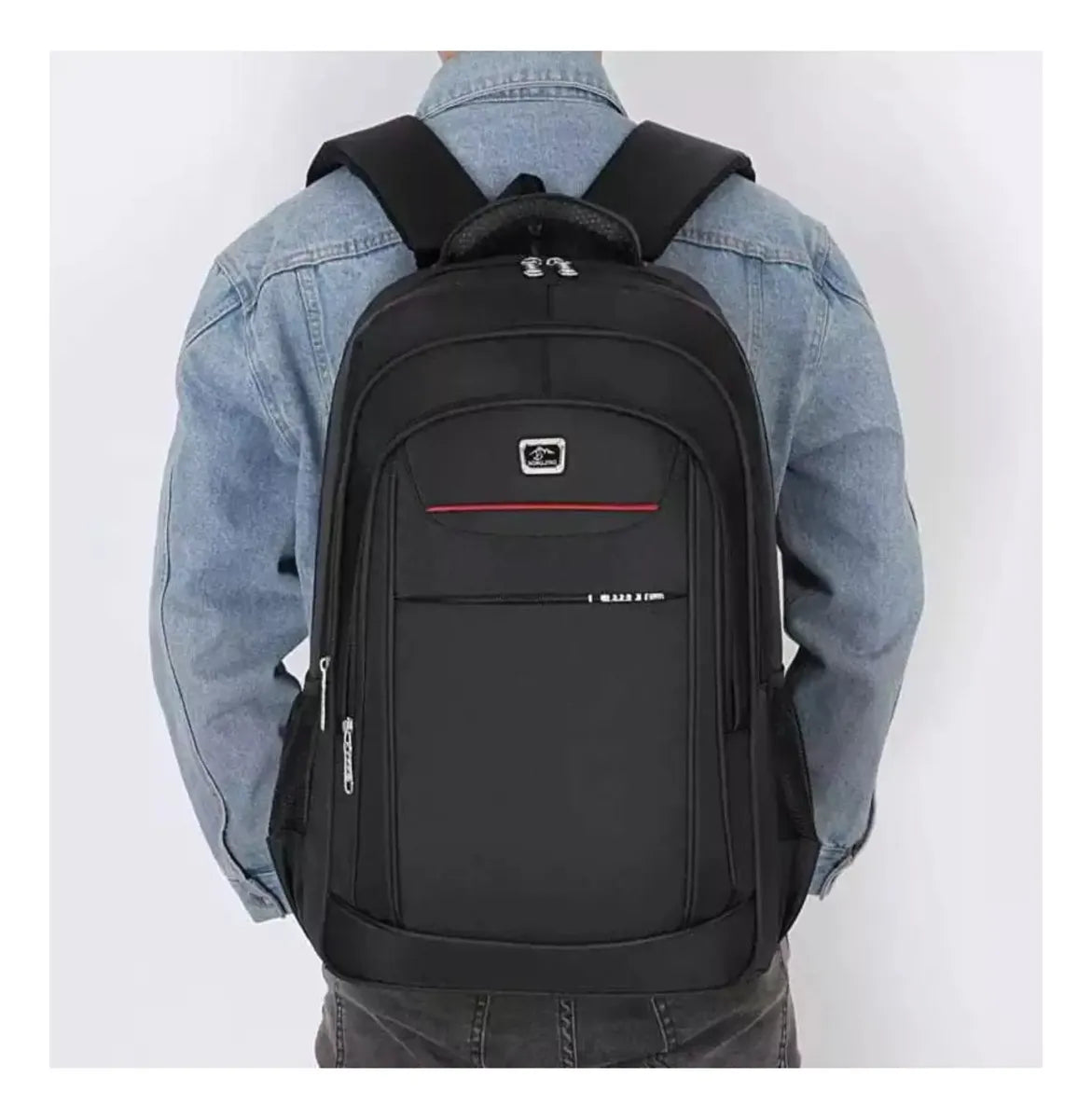 Mochila Ejecutiva Porta Notebook Impermeable de Lona