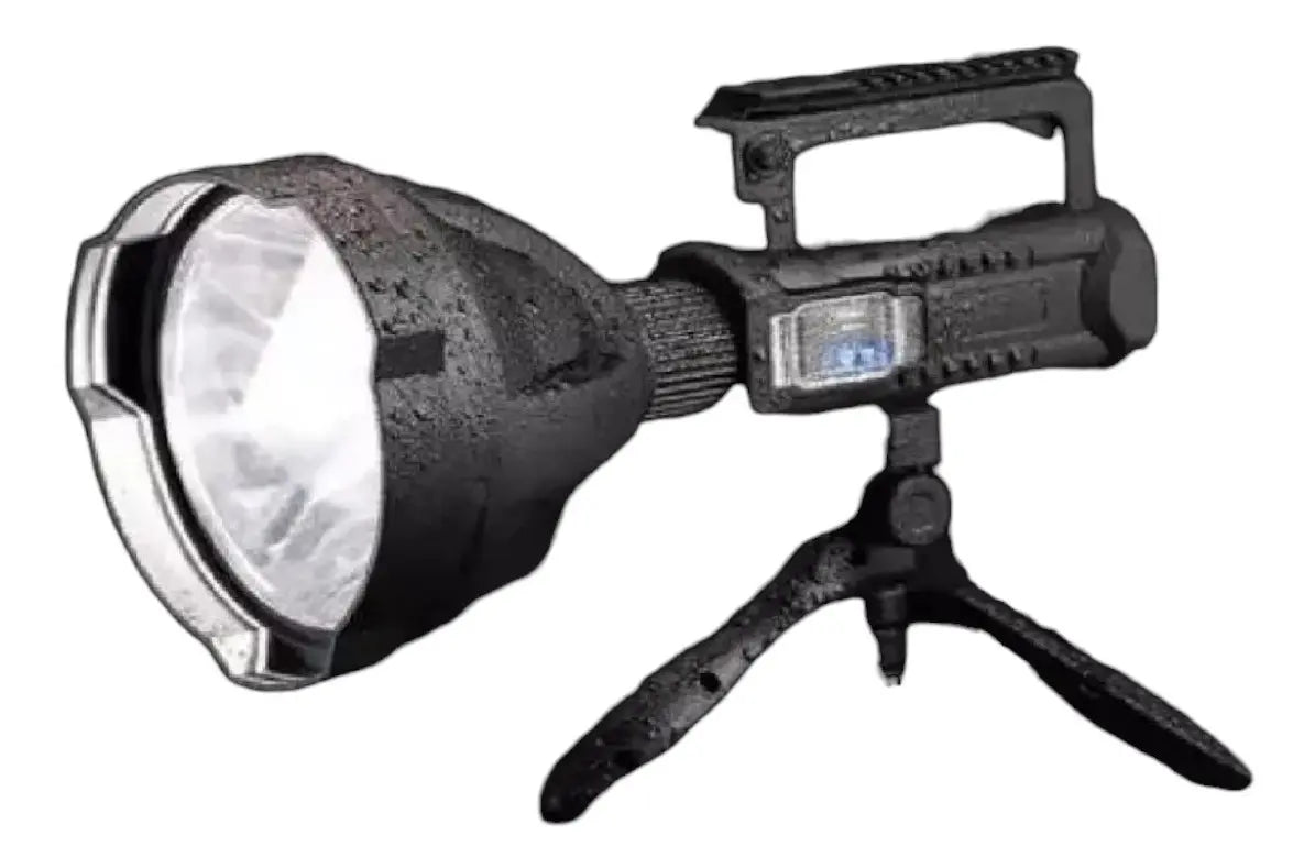 Foco Linterna Led Largo Alcance 600 Metros Usb Trípode Led