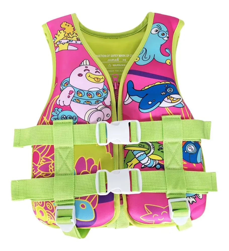 Chaleco Flotador Salvavidas Para Niños Y Niñas