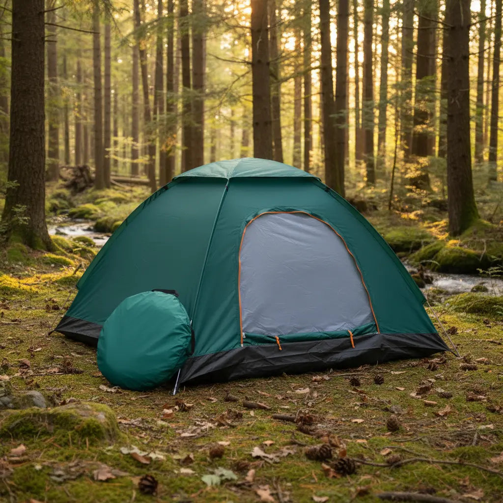 Tienda Redonda Carpa Automática Impermeable 2 Persona Camping Caza
