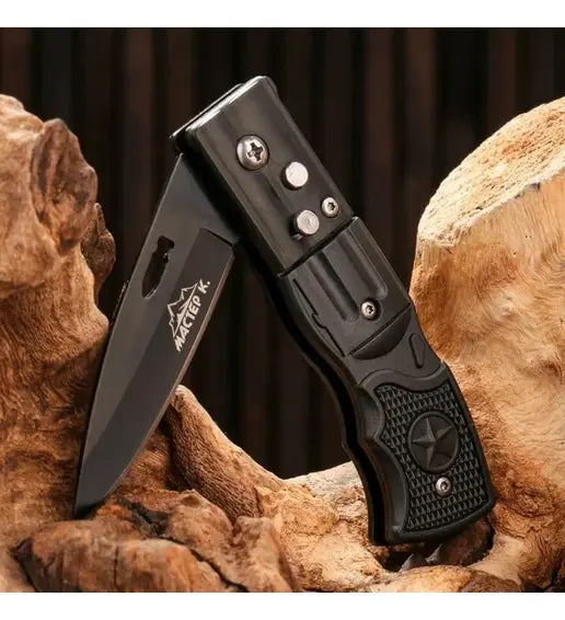 Cuchillo Navaja Pequeño De Apertura Rápida Automática