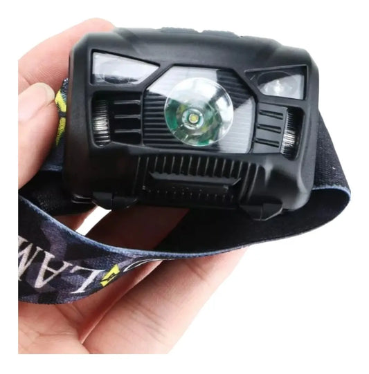 Mini Linterna Frontal Led Recargable Por Usb, Luz De Cabeza