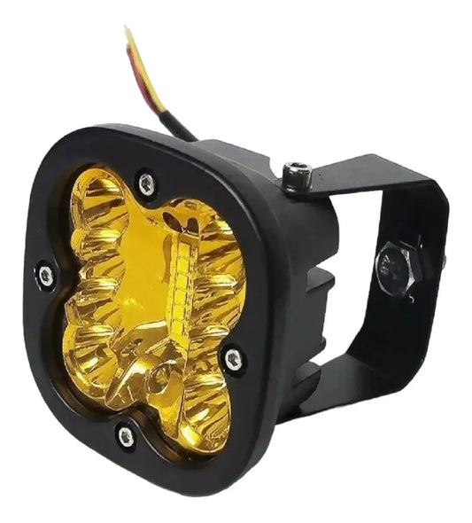 Par Faro 40 Led 60w Cuadrado Fijo/estrobo 4x4 Barra