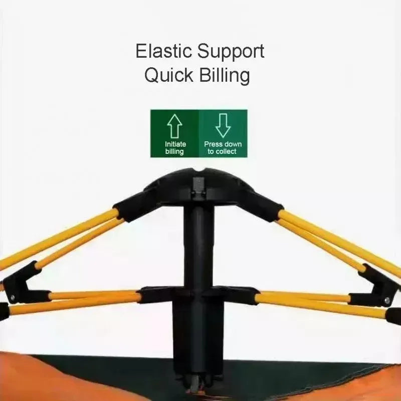 Carpa De 4 Personas De Armado Automático Rápido Y Fácil 2x2m