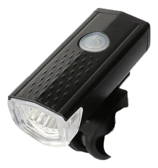 Luz Delantera De Bicicleta Recargable Por Usb