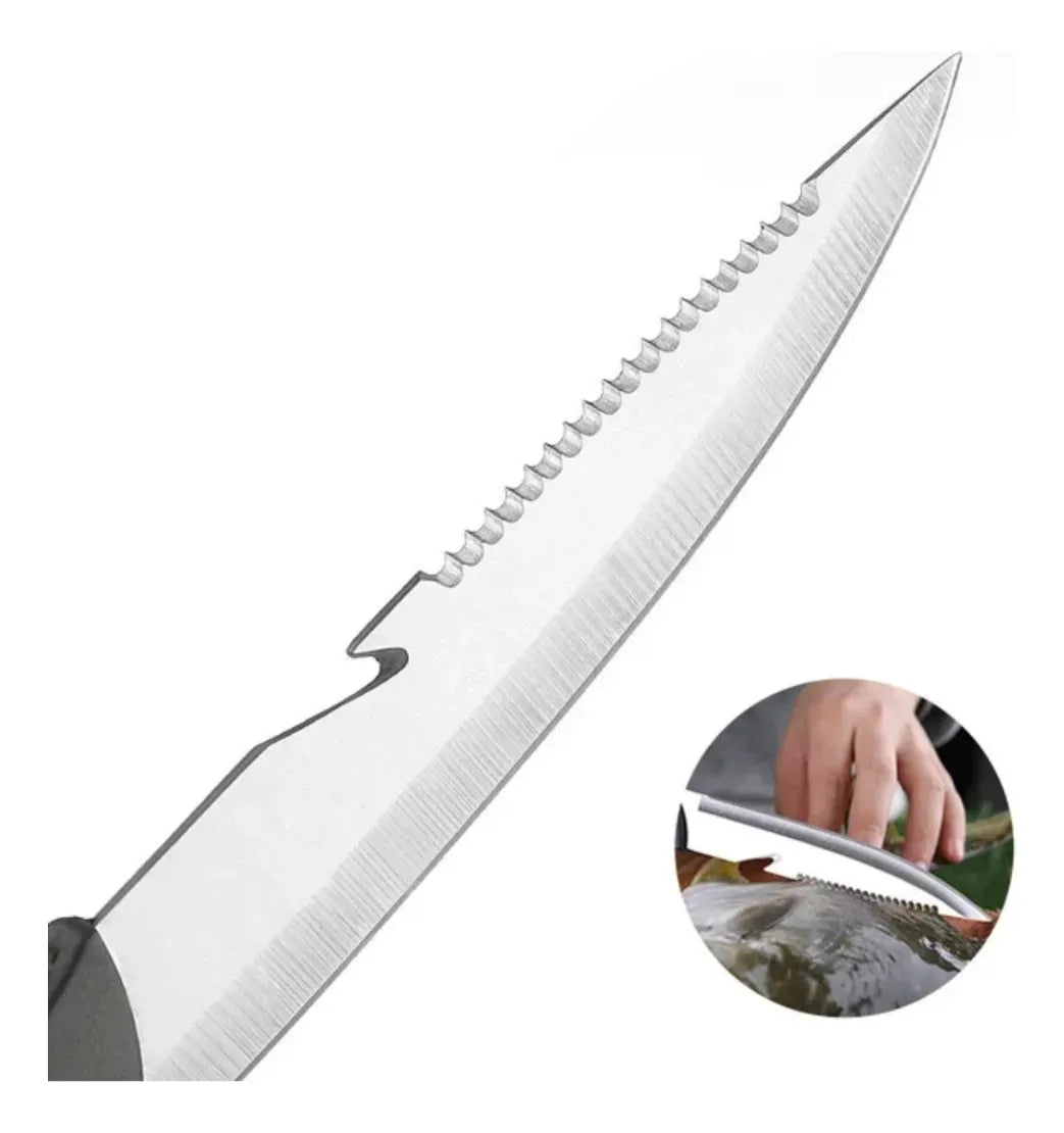 Cuchillo Multiuso Para Pesca Con Mango Flotante Camping