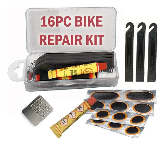 Kit De Parches Herramientas Para Bicicleta Ciclismo