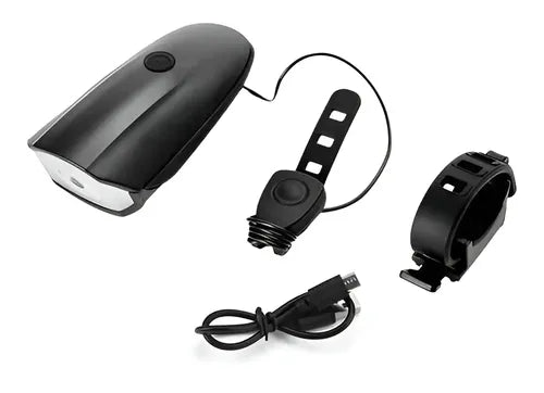 Luz Delantera Con Bocina Para Bicicleta Ciclismo