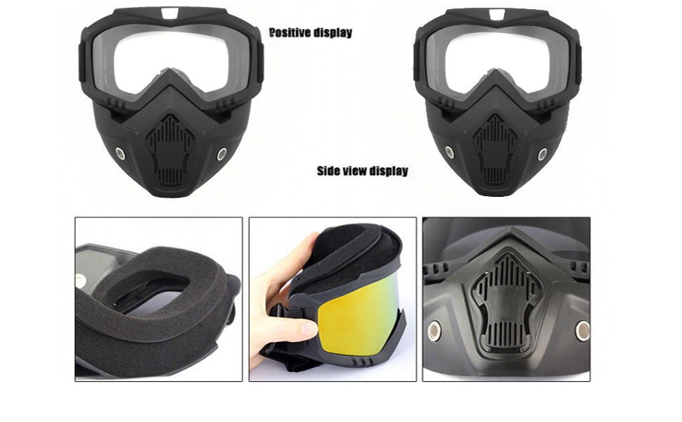 Mascara Airsoft Paintball Tactica Modular
