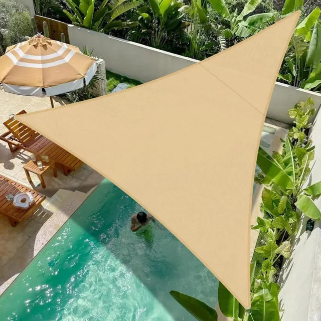 Carpa Camping Vela Sombreadora Toldo Triangular Vela 3x3mts