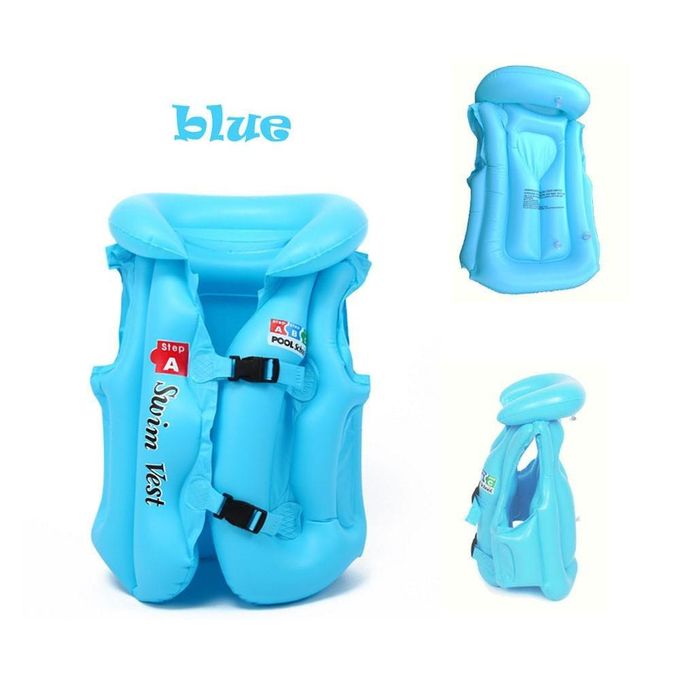 Chaleco Seguridad Inflable Flotador Niños Salvavidas Talla S