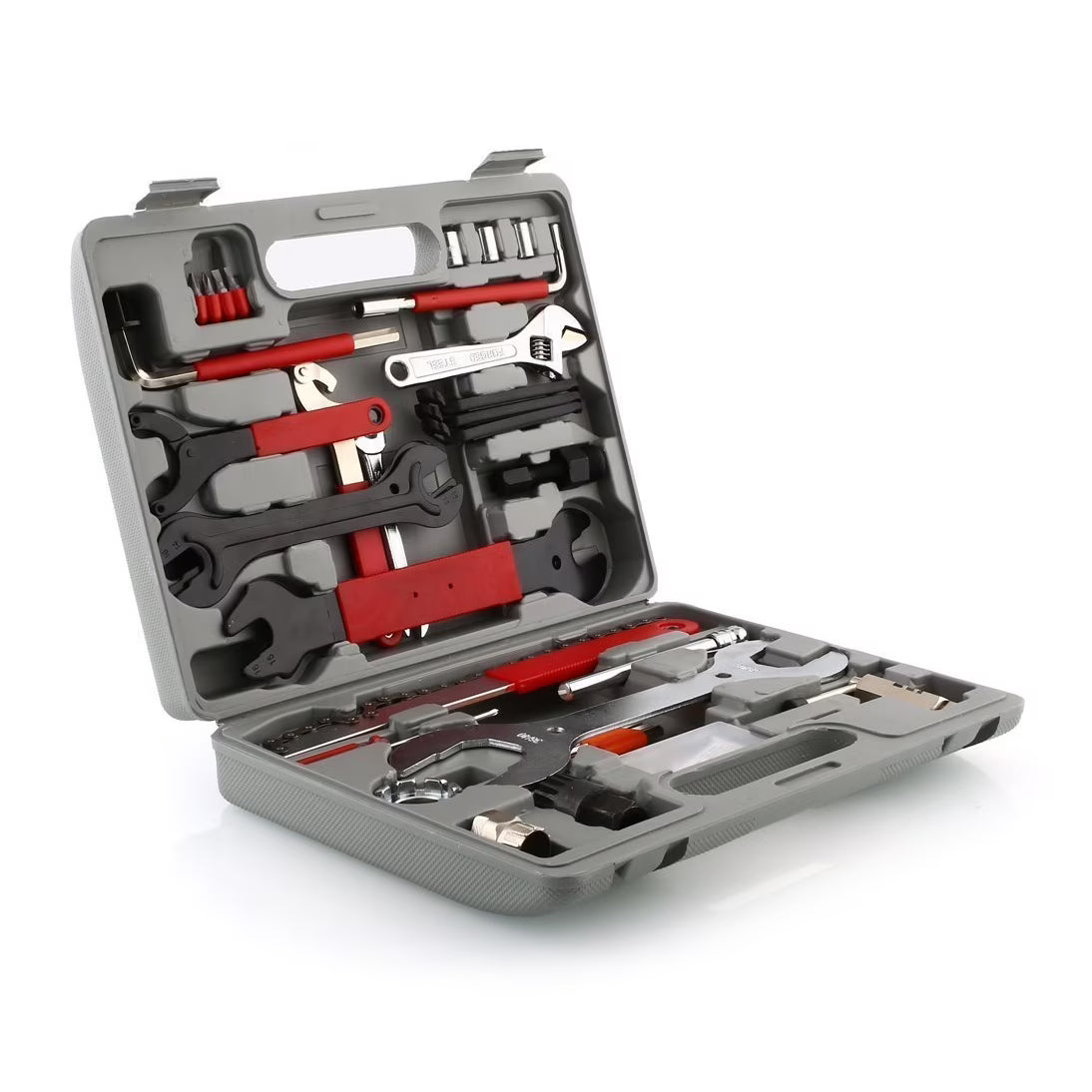 Kit Maleta Herramienta Para Reparación De Bicicleta 44 Pcs