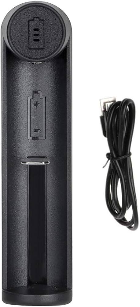 Cargador Pilas De Litio Incluye 4 Pilas 18650 8800 Mah 4.2v