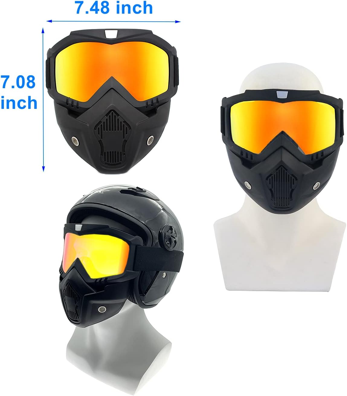 Mascara Airsoft Paintball Tactica Modular