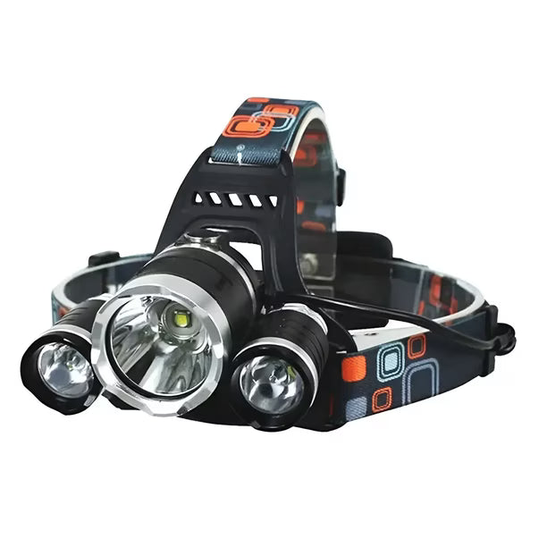 Linterna Led Minero Frontal Cabeza Cintillo 5000 Lumenes