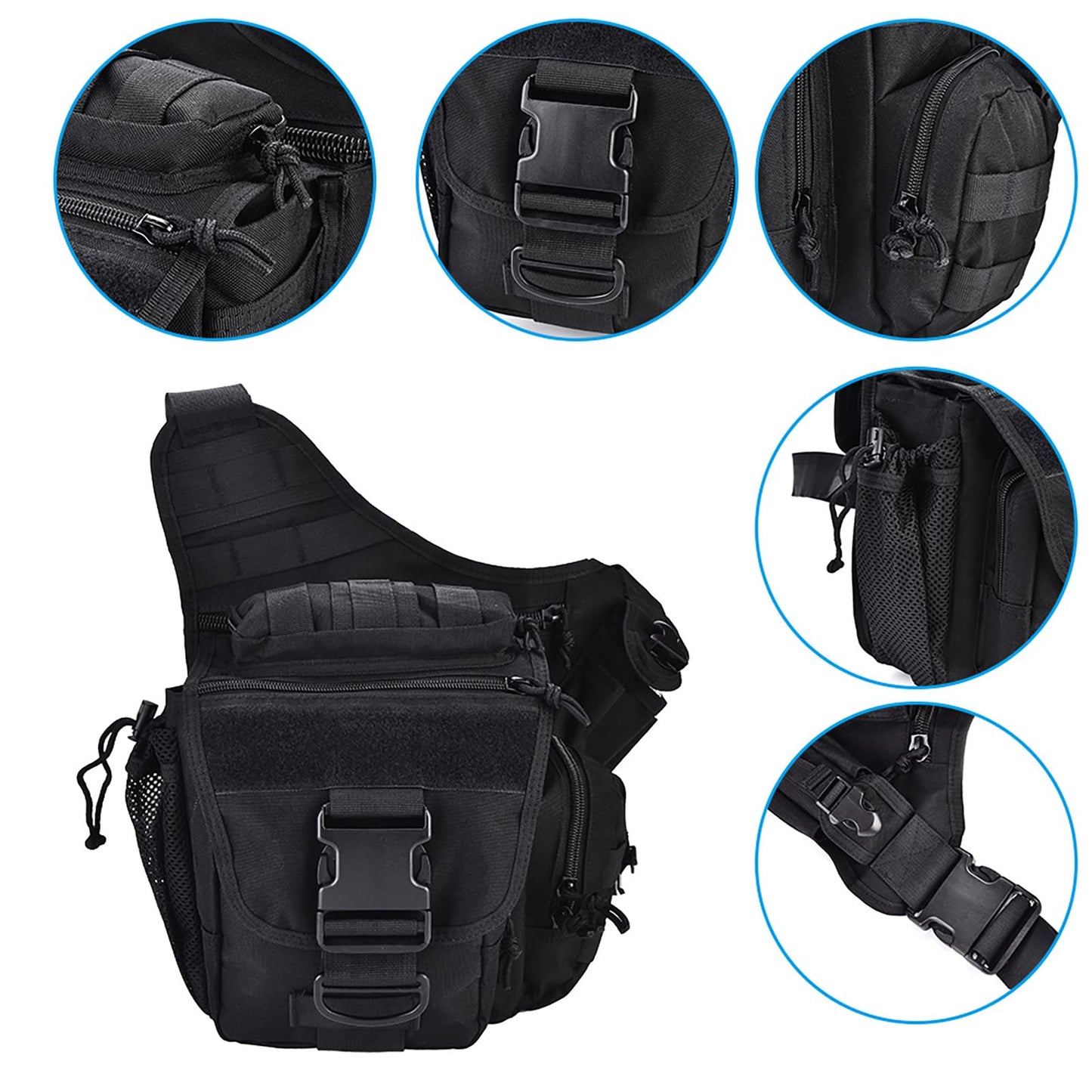 Bolso Táctico Para Senderismo Pechera Táctica Multifuncional