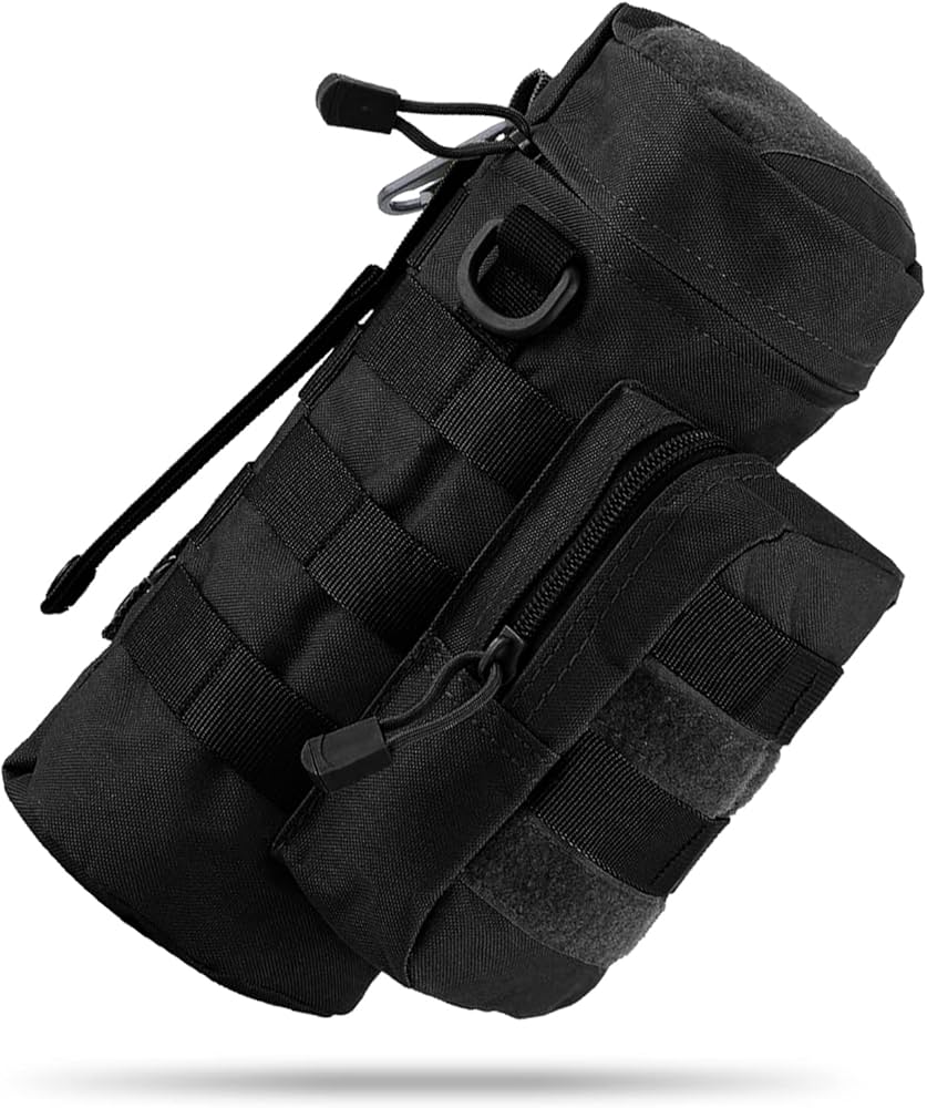 Pouch Porta Botella Táctico Sistema Molle