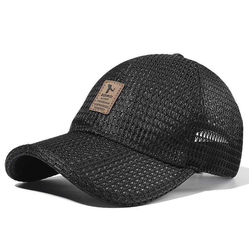 Gorro Jockey De Malla Unisex. Transpirable!! New Tendencia