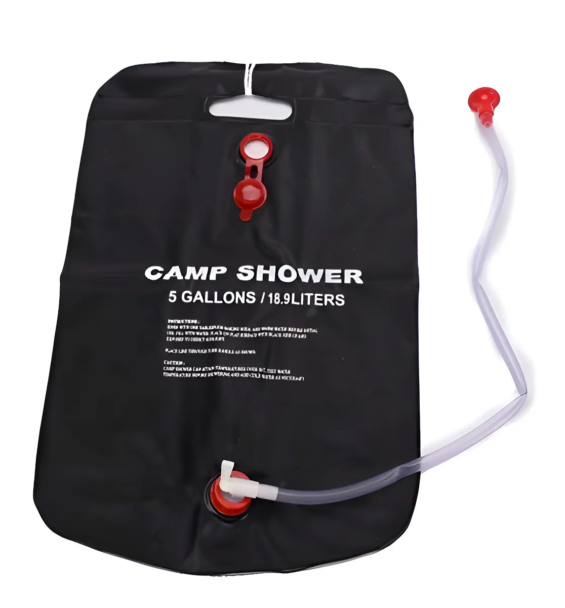 Pack Ducha Solar Portátil de 20L para Camping con Agua Caliente