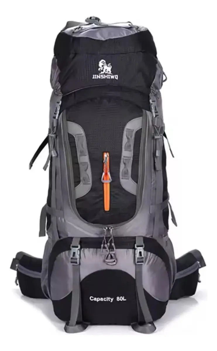 Mochila De Camping Y Trekking Mochilero Viaje 80 Lts Tactica