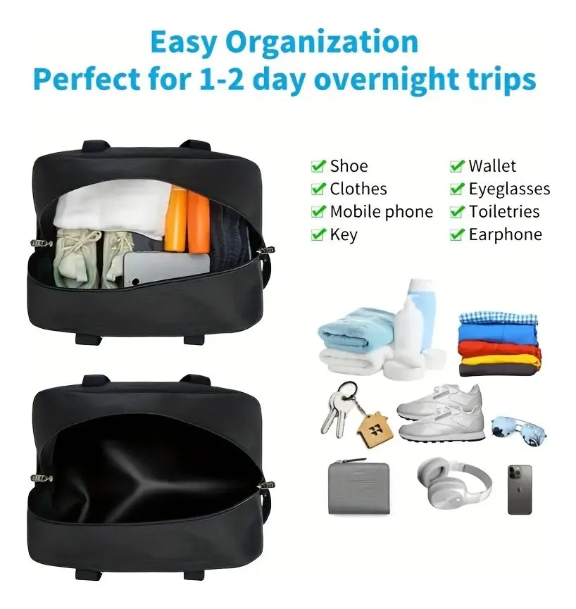 Bolso De Mano Viajero Multiusos Para Equipaje Uso Diario 30l