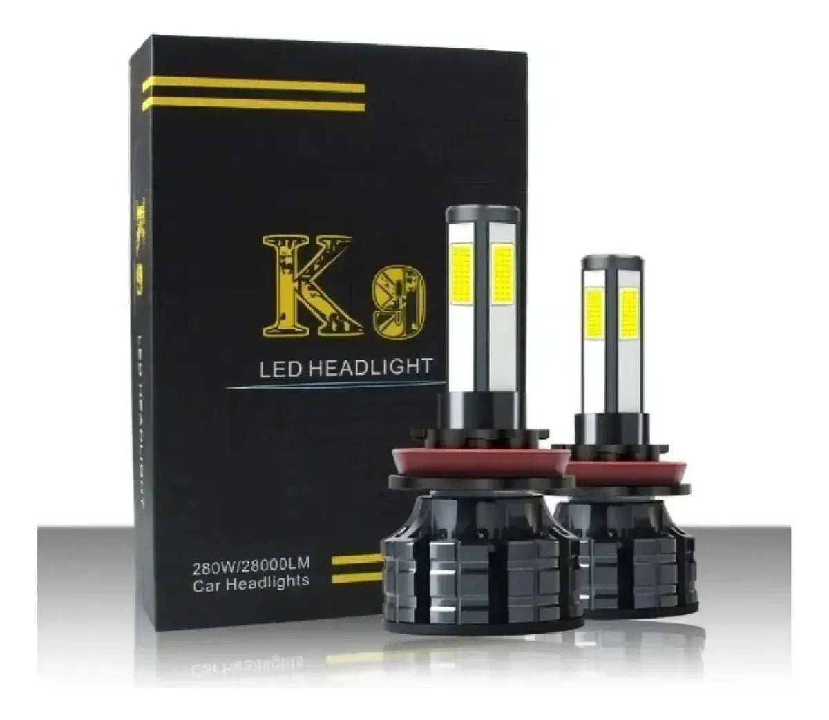 Ampolletas K9 Turbo Led Blanco Frío 28.000lm
