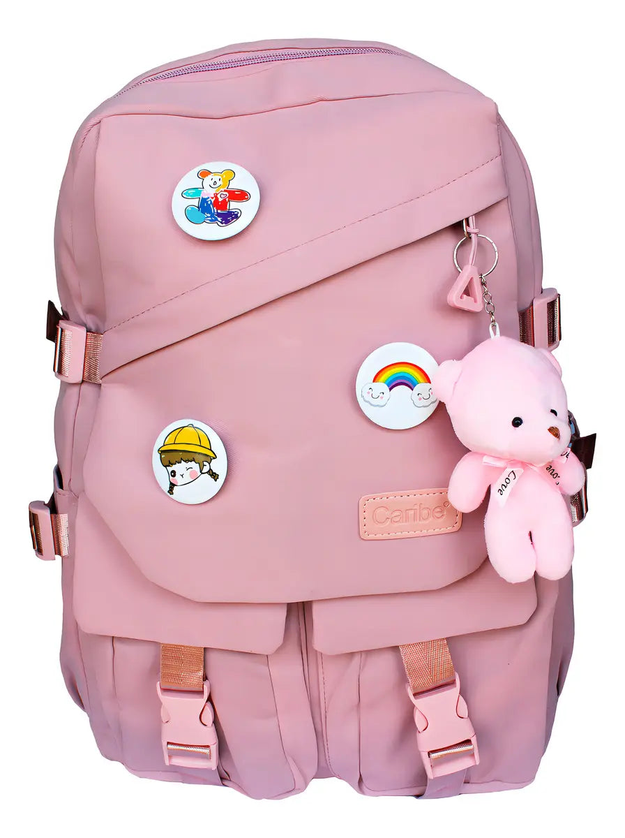 Mochila Bolso Escolar Juvenil Impermeable Gran Capacidad