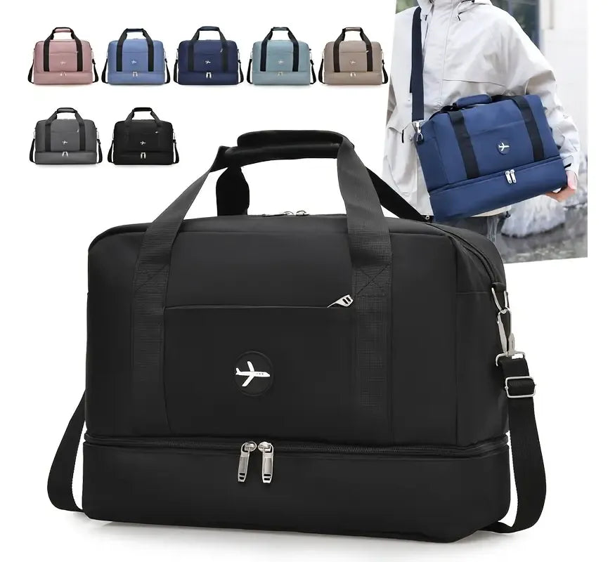 Bolso De Viaje Cabina Impermeable Con Compartimento Zapatos