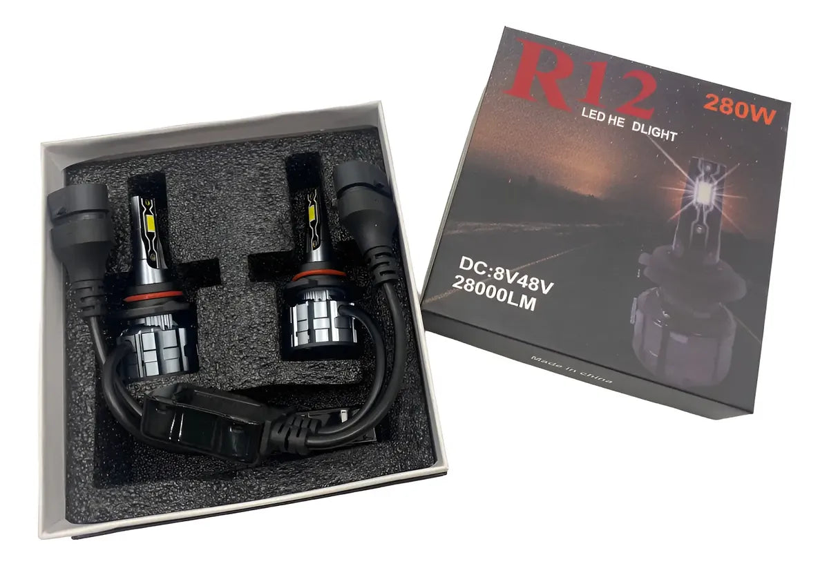 Kit Ampolletas Turbo Led R12 280w 28000lm