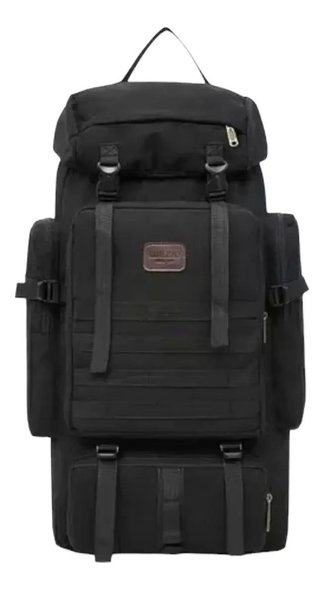 Mochila Viajera 80 Litros Tactica Lona Bolso Ropero