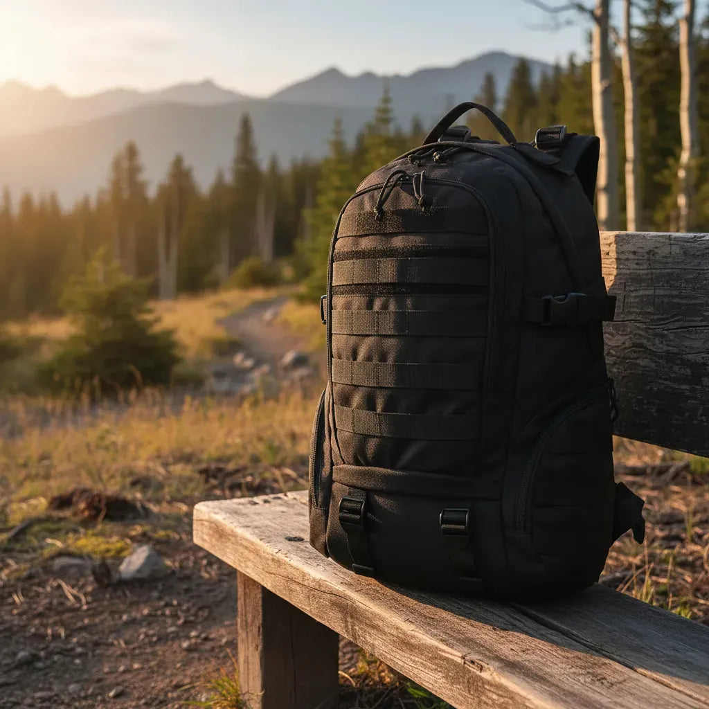 Mochila Impermeable Táctica Trekking Outdoor 25l Negro