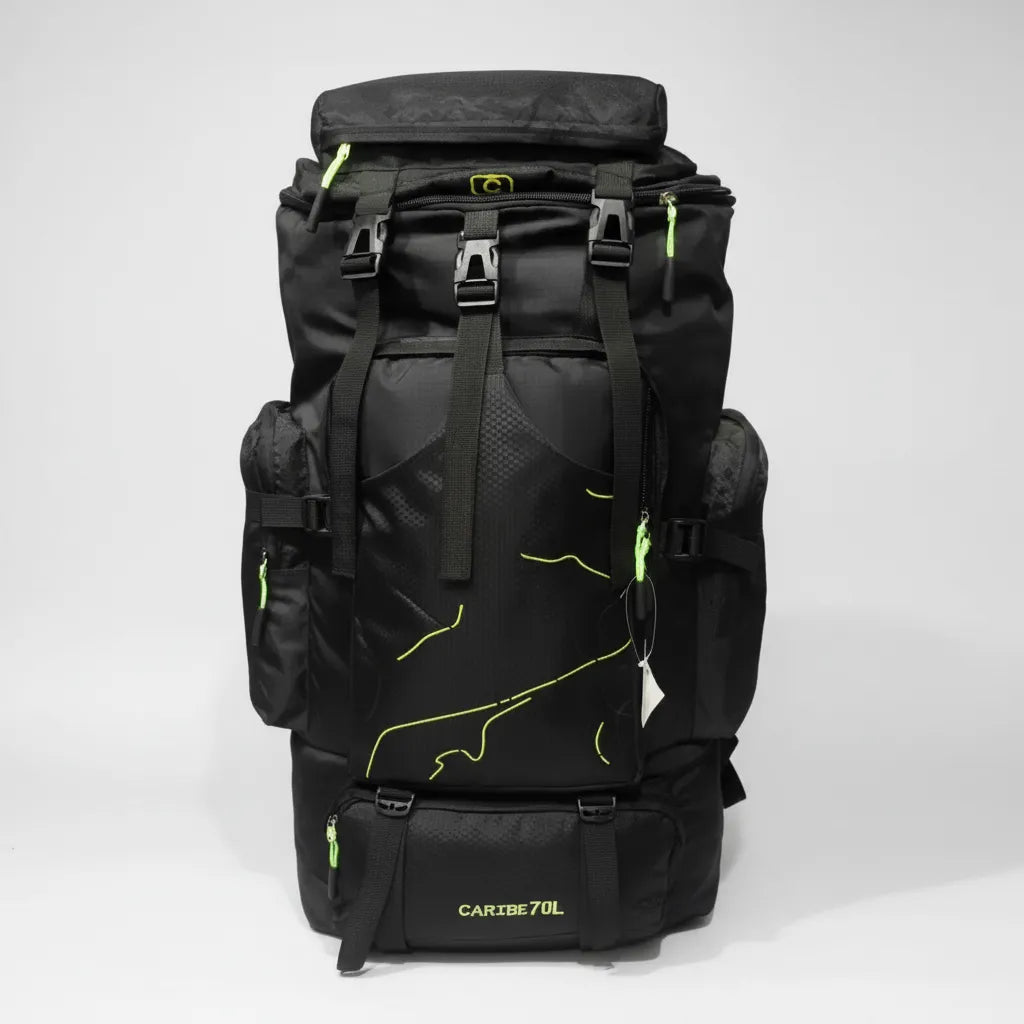Mochila De Camping Outdoor Senderismo 70l Bolso Viajero