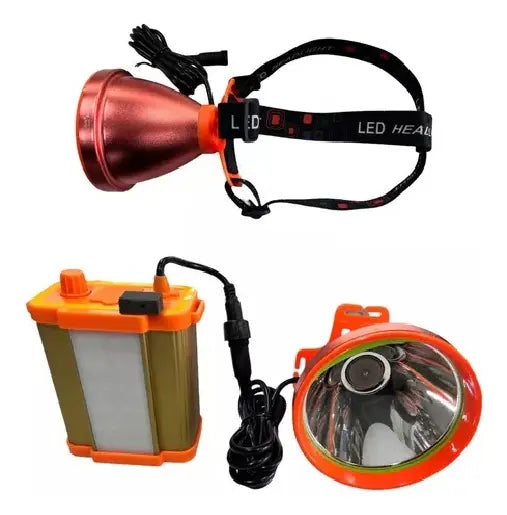 Foco Led De Caza De Luz Roja De 300w / Linterna Para Cabeza